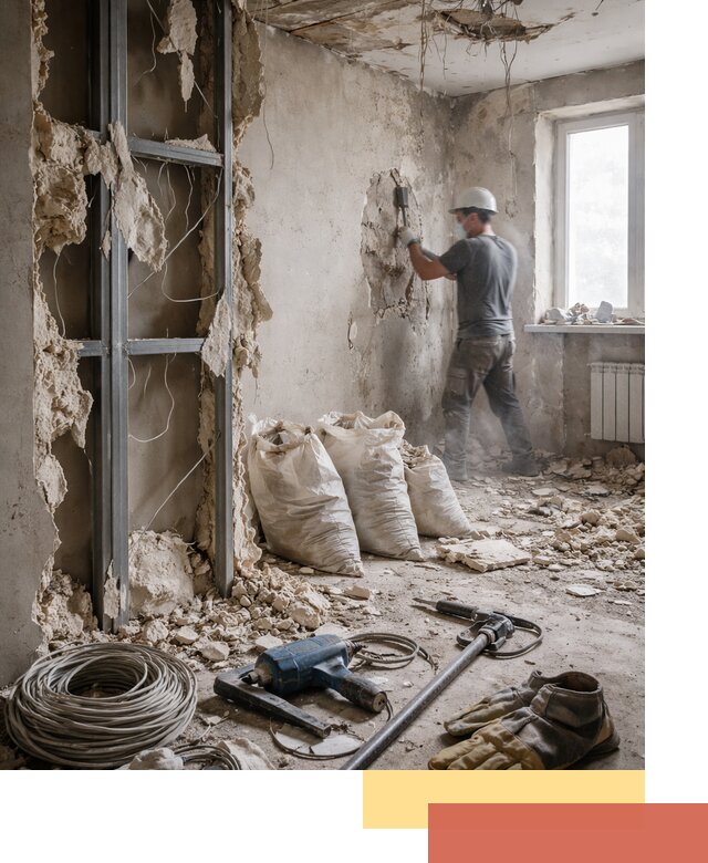 Профессиональный демонтаж зданий и конструкций в Малгобеке