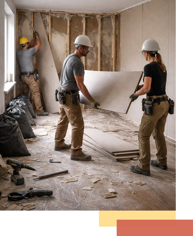 Демонтаж стеновых панелей в Малгобеке быстро и аккуратно