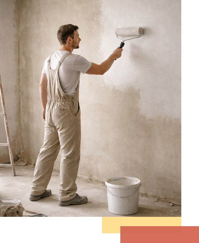 Грунтовка стен под отделку в Малгобеке профессиональным раствором