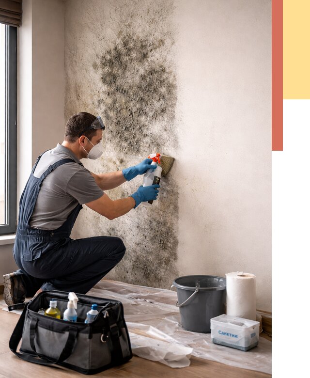 Удаление плесени со стен в Малгобеке от 2218 руб. — быстро и недорого | ОТДЕЛОЧНИК-Млг
