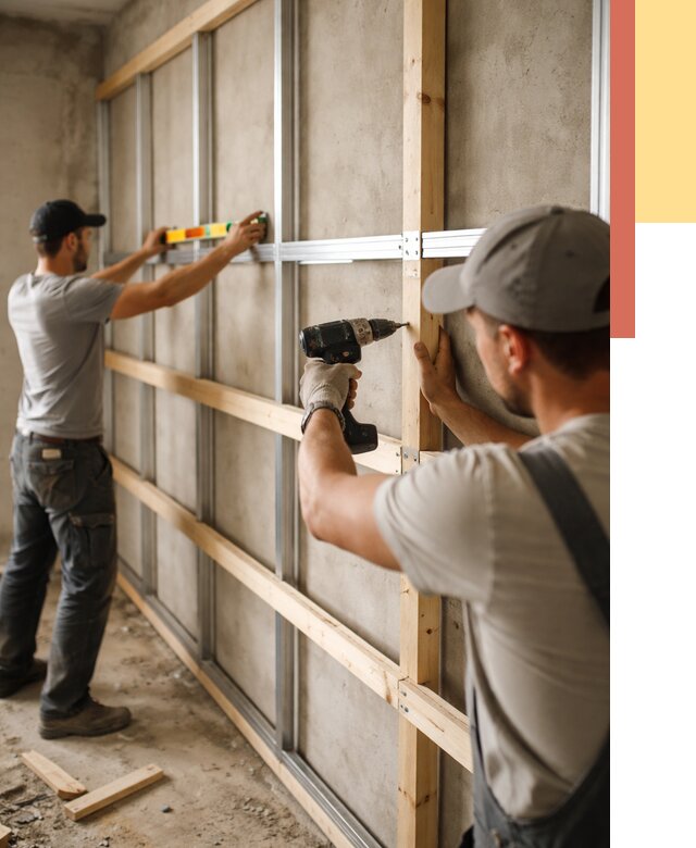 Устройство обрешетки под панели в Малгобеке от 2167 руб. — монтаж под ключ | ОТДЕЛОЧНИК-Млг