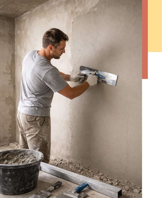 Штукатурка стен без маяков в Малгобеке от 7429 руб/м2 — услуги и цена | ОТДЕЛОЧНИК-Млг