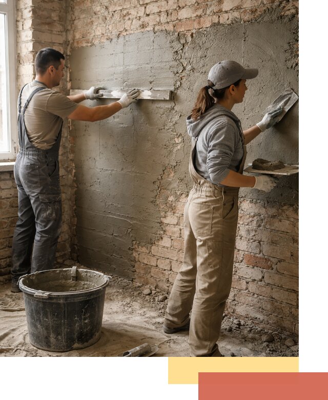 Штукатурка кирпичных стен в Малгобеке — качественно и надежно