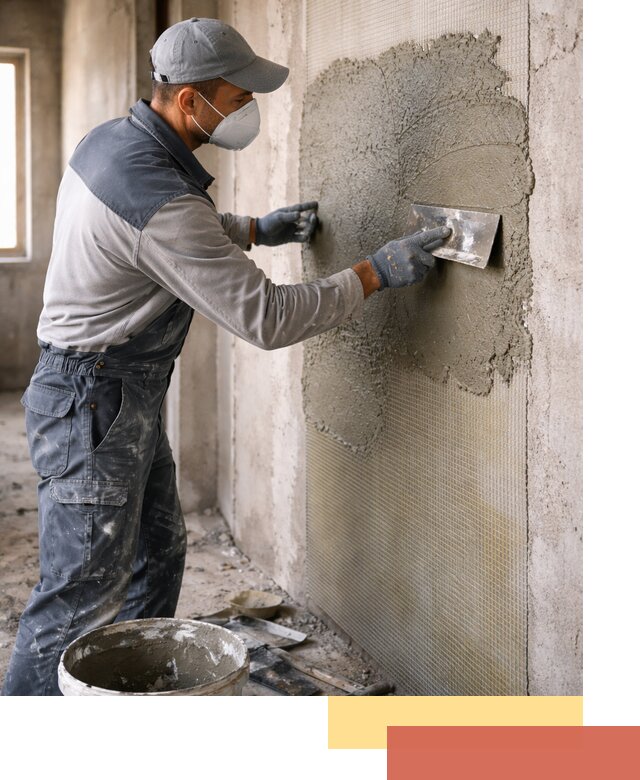 Штукатурка стен по сетке в Малгобеке под ключ качественно и быстро