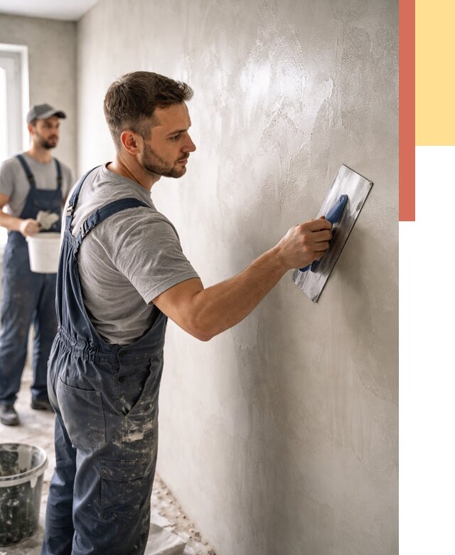 Глянцевание штукатурки стен в Малгобеке от 7739 руб. — услуги и затирка | ОТДЕЛОЧНИК-Млг