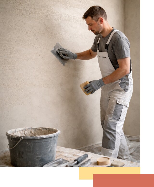 Декоративная штукатурка травертин в Малгобеке для стен и потолков