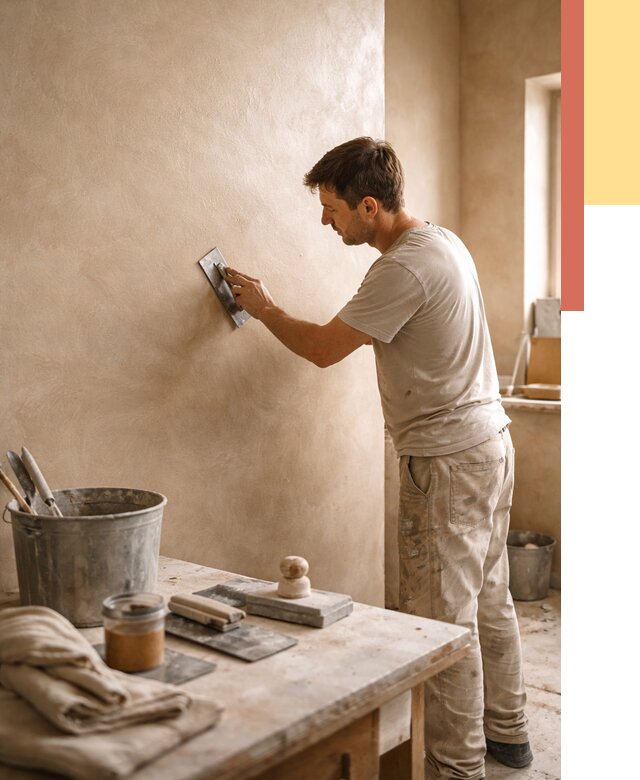 Марокканская штукатурка таделакт в Малгобеке под ключ от 4334 руб. | ОТДЕЛОЧНИК-Млг