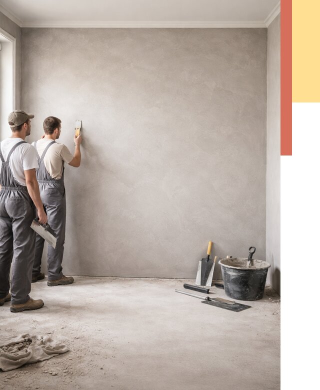 Микробетон на стены в Малгобеке от 1290 руб. — нанесение и отделка | ОТДЕЛОЧНИК-Млг