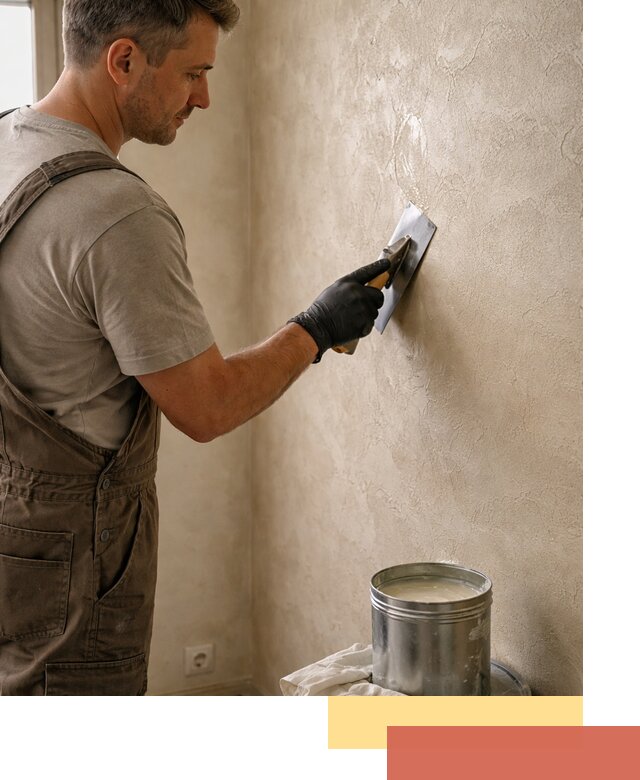 Нанесение воска на штукатурку в Малгобеке для защиты и блеска