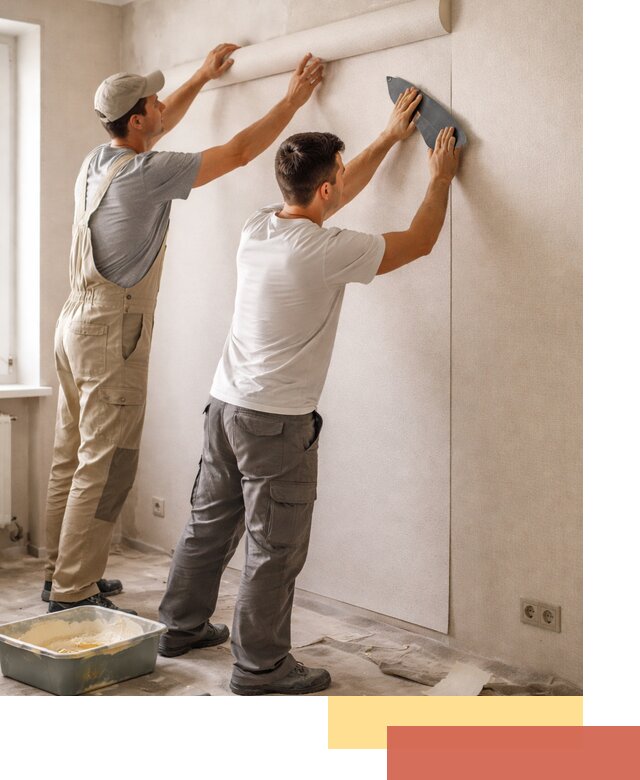 Поклейка виниловых обоев в Малгобеке профессионально и качественно