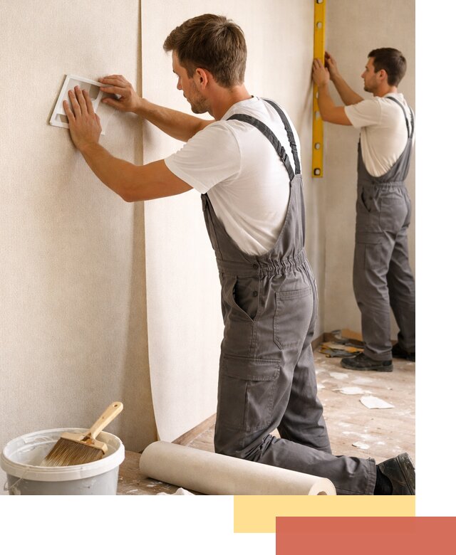 Поклейка бумажных обоев в Малгобеке качественно и недорого