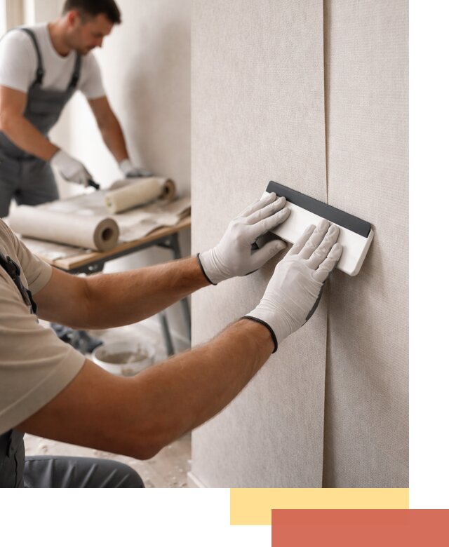 Поклейка обоев под покраску в Малгобеке профессионально и быстро