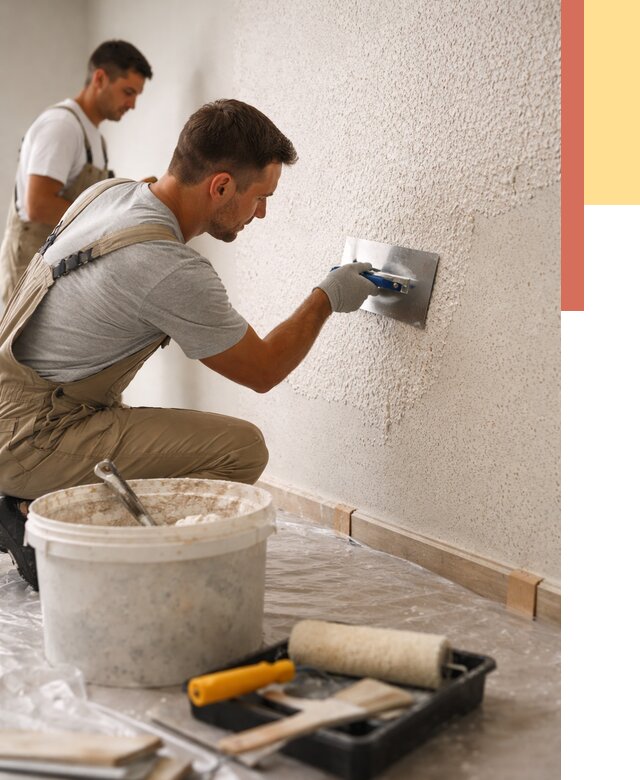 Нанесение жидких обоев в Малгобеке от 7739 руб./м2 — быстро и недорого | ОТДЕЛОЧНИК-Млг