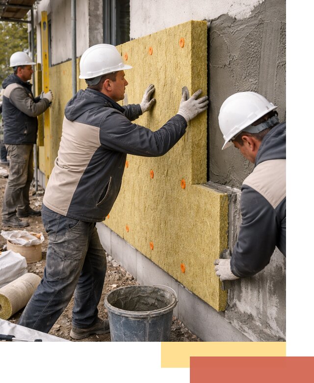 Утепление стен минватой в Малгобеке — тепло и звукоизоляция