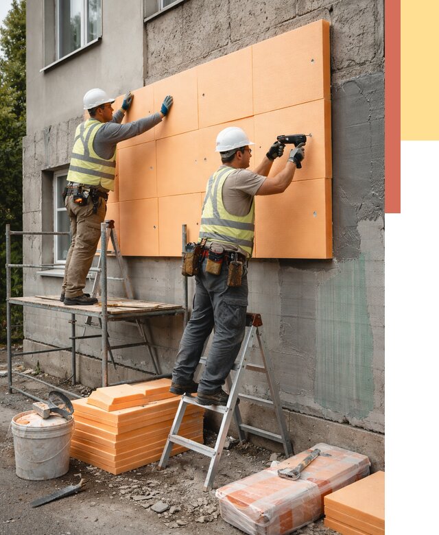 Утепление стен пеноплексом в Малгобеке от 1909 руб./м2 — быстро и недорого | ОТДЕЛОЧНИК-Млг