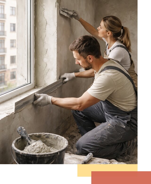 Штукатурка откосов дверей и окон профессионально в Малгобеке