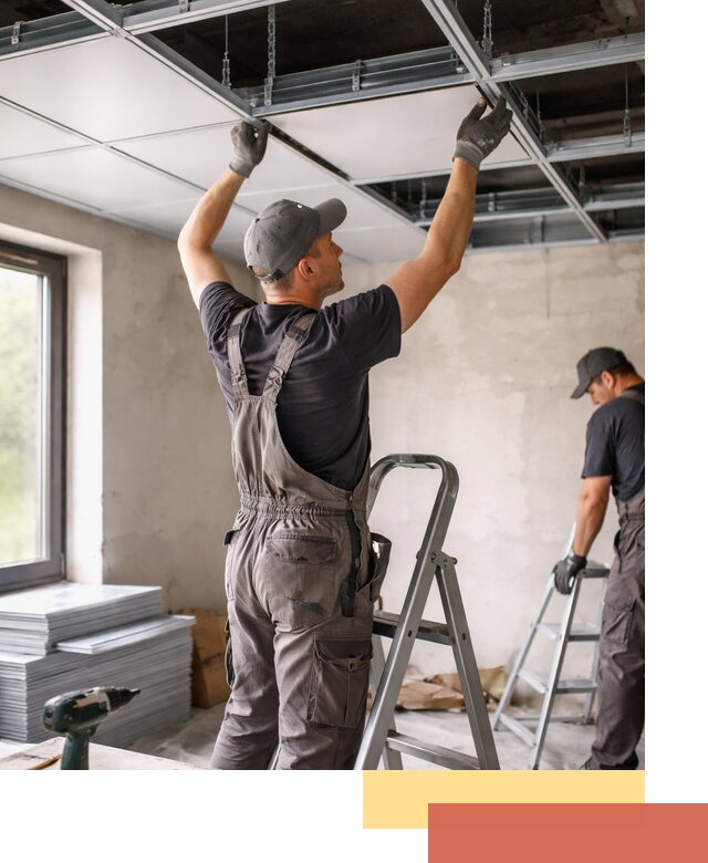 Монтаж кассетного потолка в Малгобеке качественно и быстро