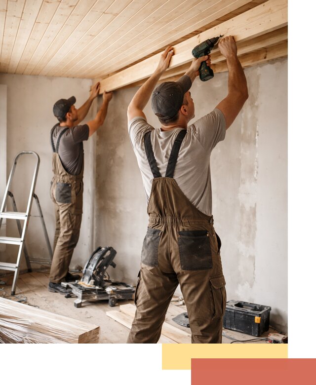 Монтаж потолка из вагонки в Малгобеке профессионально и аккуратно