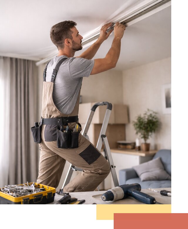 Ремонт натяжных потолков в Малгобеке — качественно и оперативно