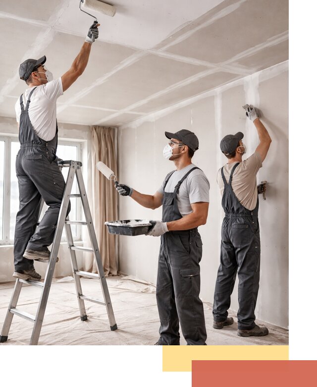 Покраска потолка из гипсокартона в Малгобеке качественно и недорого