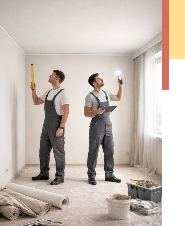 Отделка потолка в Малгобеке недорого от 774 руб/м2 | Услуги ОТДЕЛОЧНИК-Млг