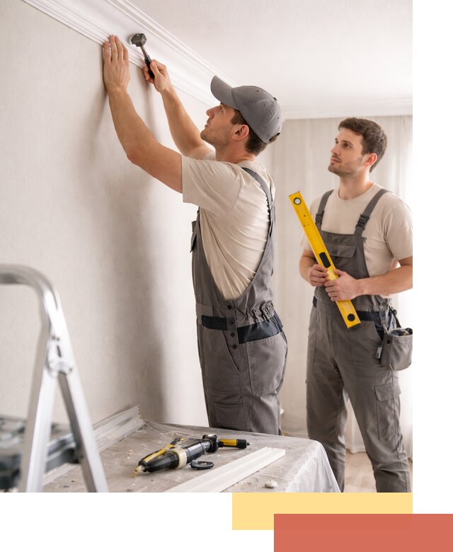 Монтаж потолочного плинтуса в Малгобеке качественно и быстро