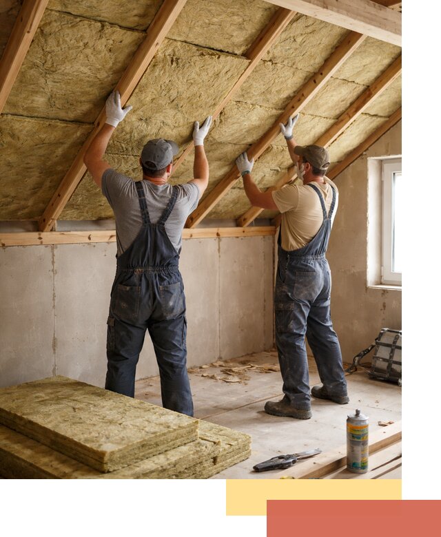 Утепление потолка минеральной ватой в Малгобеке